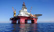 Transocean Equinox drilling rig. 