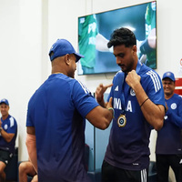 Axar Patel awarded 'Impact Player of the Match' medal following win over Pakistan in Asia Cup
