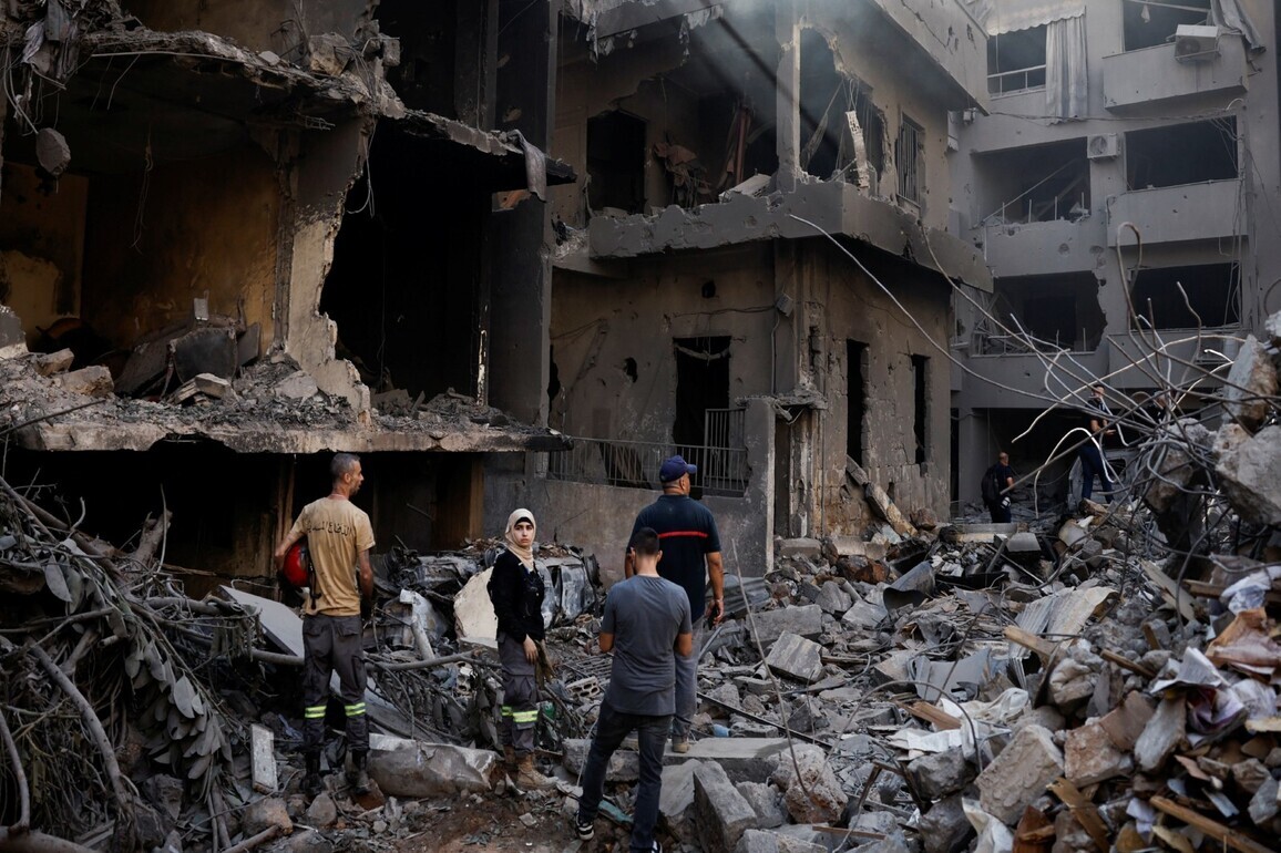 Israel destroys Hezbollah elite "command centres" in Beirut as death toll hits 826