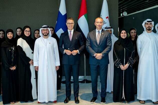 Anwar Gargash Diplomatic Academy hosts President of Finland