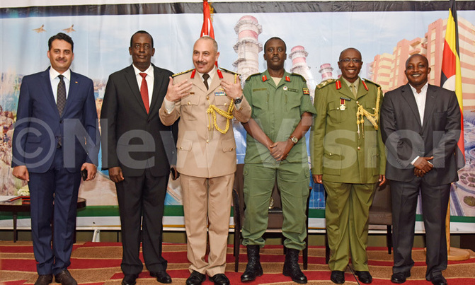 Uganda commends Egypt for military support Uganda commends Egypt for military support