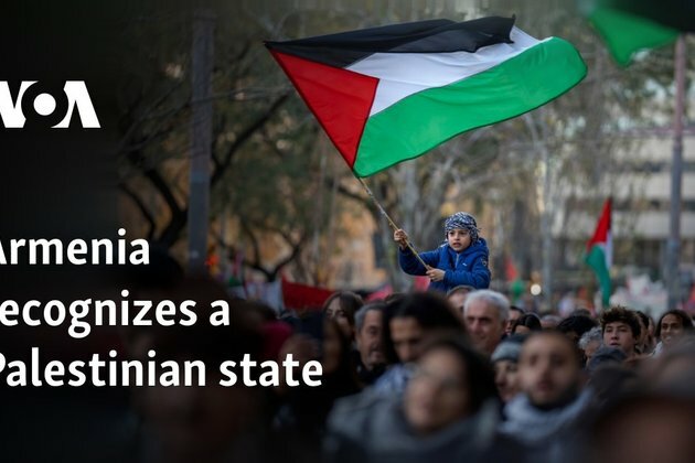 Armenia recognizes a Palestinian state