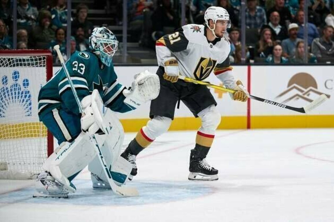 Knights net late equalizer, top Sharks on Reilly Smith's OT goal