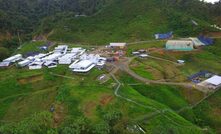  SolGold's Alpala camp in Ecuador