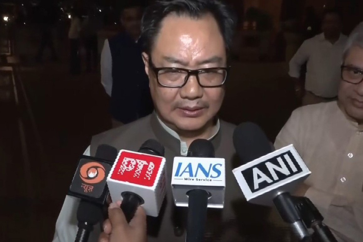 "It is the responsibility of everyone to ensure that women get 33% reservation in Parliament": Kiren Rijiju