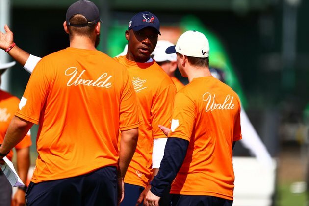 Houston Texans wear orange to support Uvalde, gun violence awareness