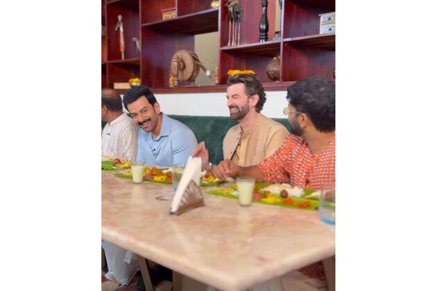 Onam Sandhya, hugs and good food: Neil Nitin Mukesh gives glimpse of fun moments with 'Khalifa' co-star Prithviraj Sukumaran