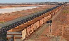 Manganese moves in train