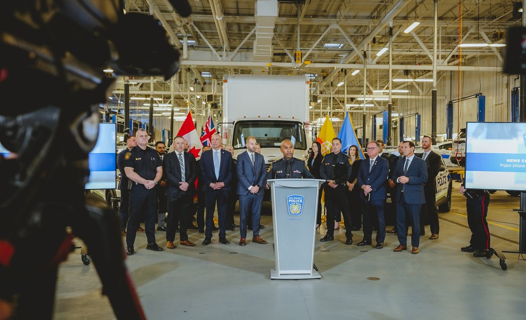 The 'Project 24K' invesitigation team last year.