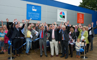 John Nicholls opens "Supersite" in Bicester 