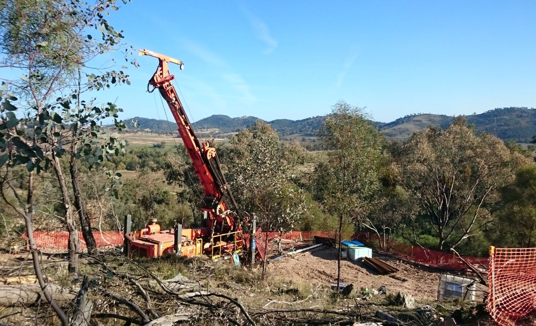 Prior drilling at Commonwealth