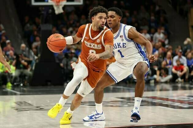 Texas shuffling deck at point guard vs. Fairleigh Dickinson