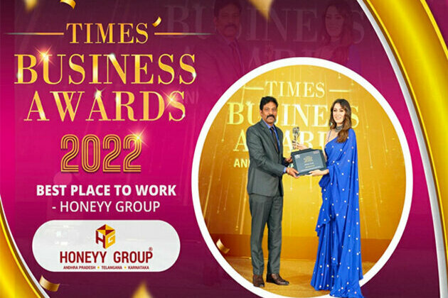 Honeyy Group receives The Times Business Awards 2022 for the best place to work