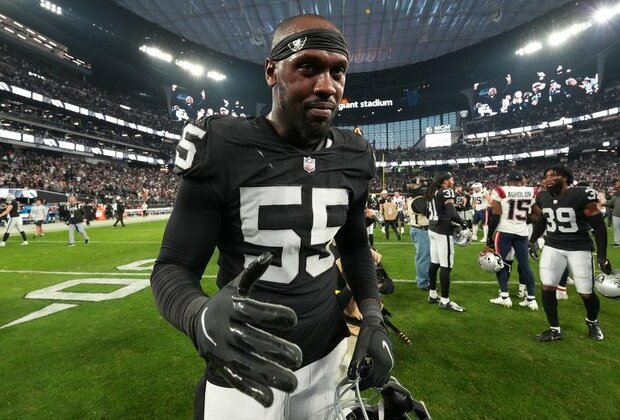 Report: Raiders releasing DE Chandler Jones after arrest