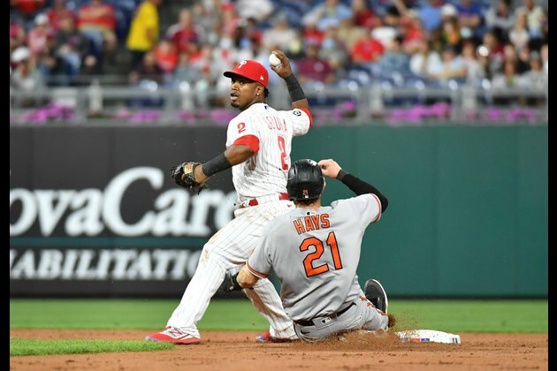 John Means, Orioles shut out Phillies