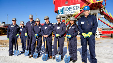 A groundbreaking event has officially begun Deep Isolation’s deep borehole demonstration programme