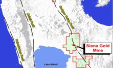 Siana gold mine location shown sub parallel to the Surigao Valley fault