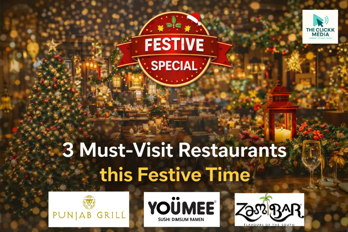 3 Must-Visit Restaurants this Festive Time