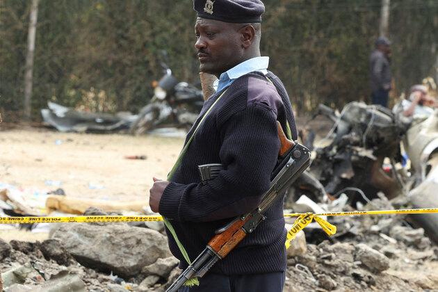 Plane with 12 people on board crashes in Kenya