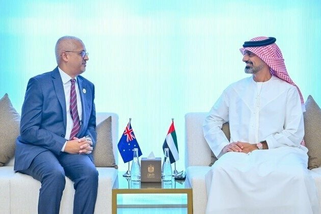 Ammar bin Humaid receives Ambassador of Australia