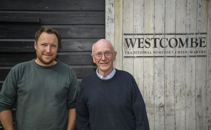 Tom and Richard Calver of Westcombe Dairy