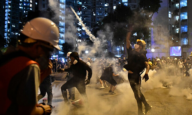 148 arrested in Hong Kong during Monday's protests 148 arrested in Hong Kong during Monday's protests