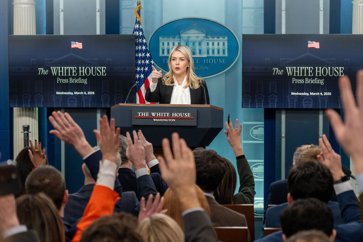 U.S.-WASHINGTON, D.C.-WHITE HOUSE-PRESS BRIEFING-U.S.-ISRAELI MILITARY OPERATION AGAINST IRAN