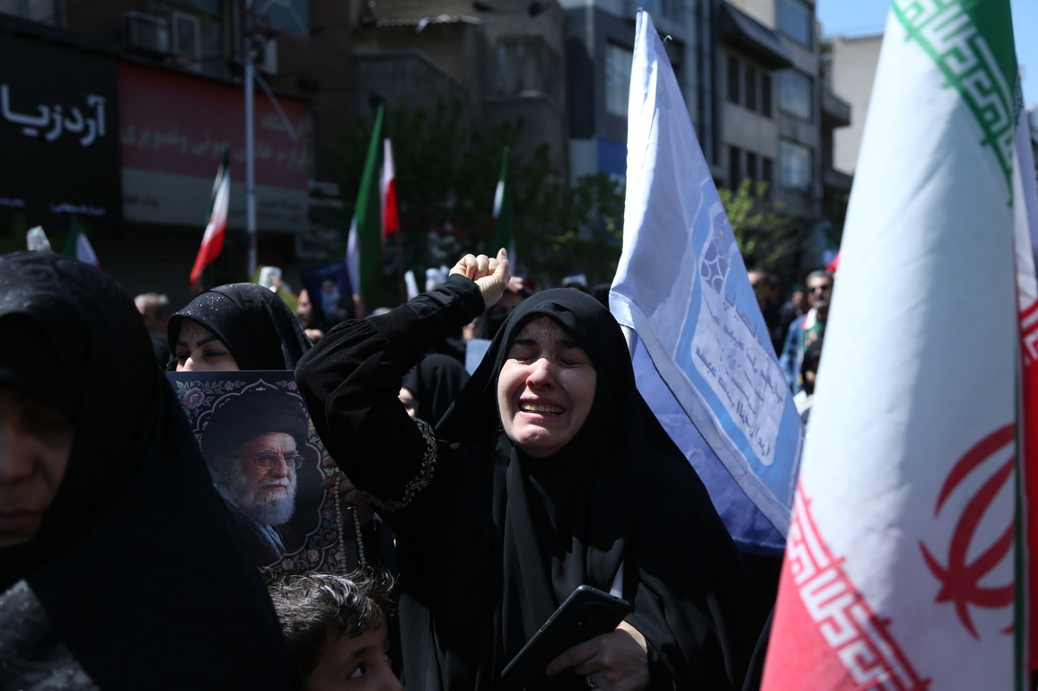IRAN-TEHRAN-ALI KHAMENEI-MOURNING