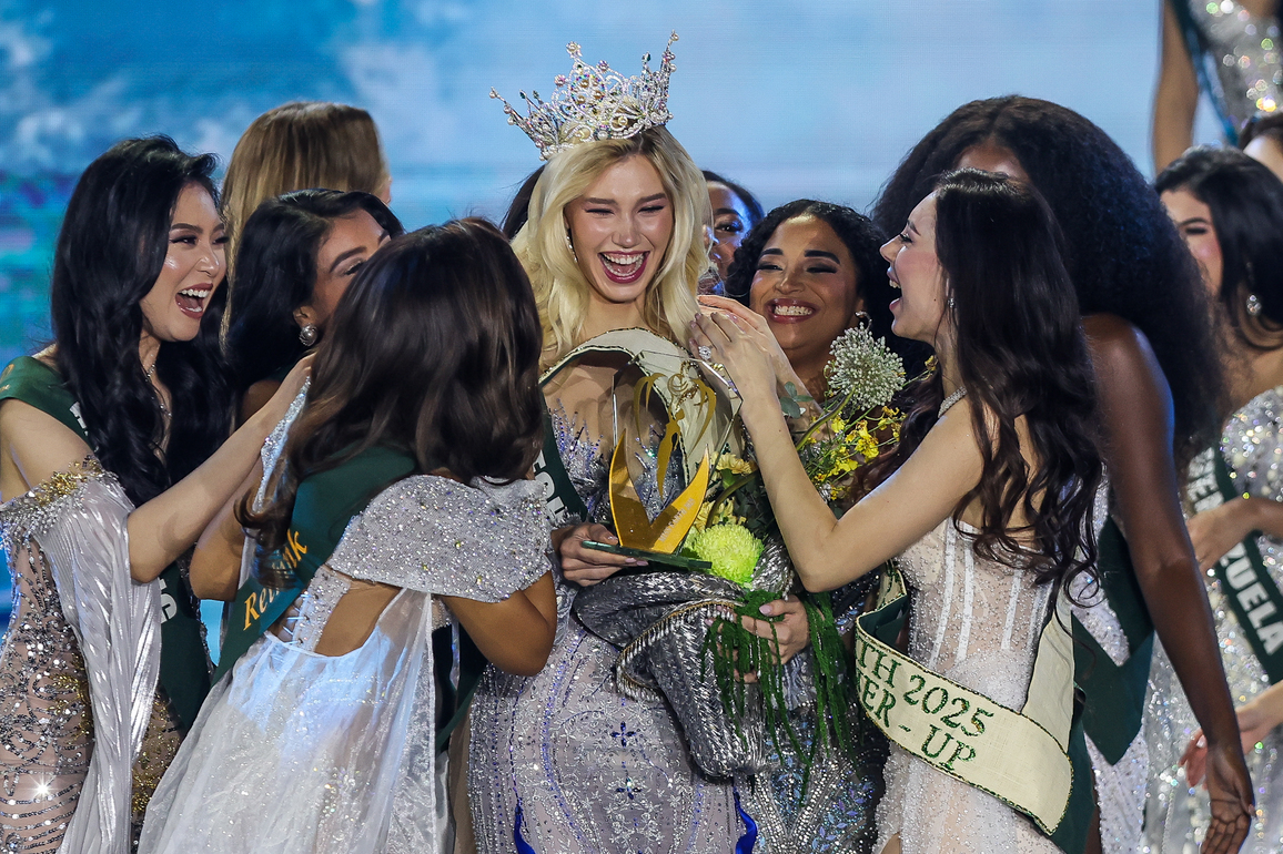 PHILIPPINES-PARANAQUE CITY-MISS EARTH 2025-CORONATION NIGHT