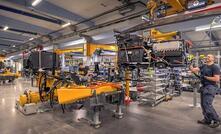 In production at Volvo CE's Braås site in Sweden