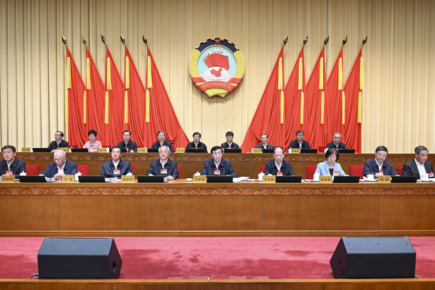 CHINA-BEIJING-WANG HUNING-CPPCC-STANDING COMMITTEE SESSION-CONCLUSION (CN)