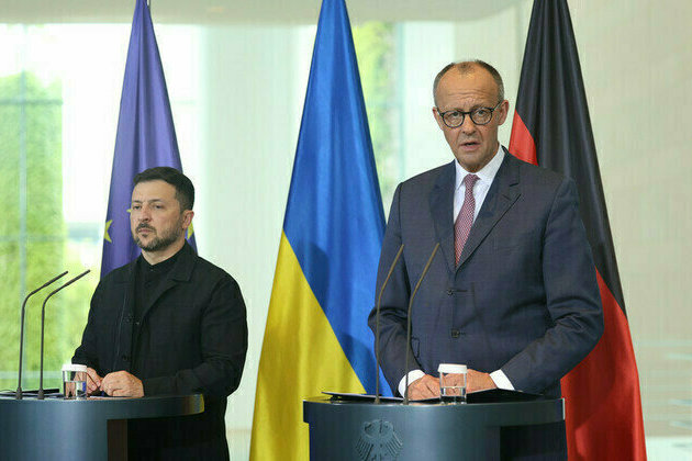 Germany to help Ukraine produce long-range weapons  Merz