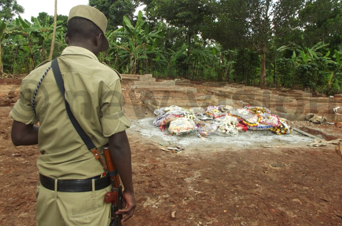 olice is guarding semwangas grave in akiso hoto by aul okulira