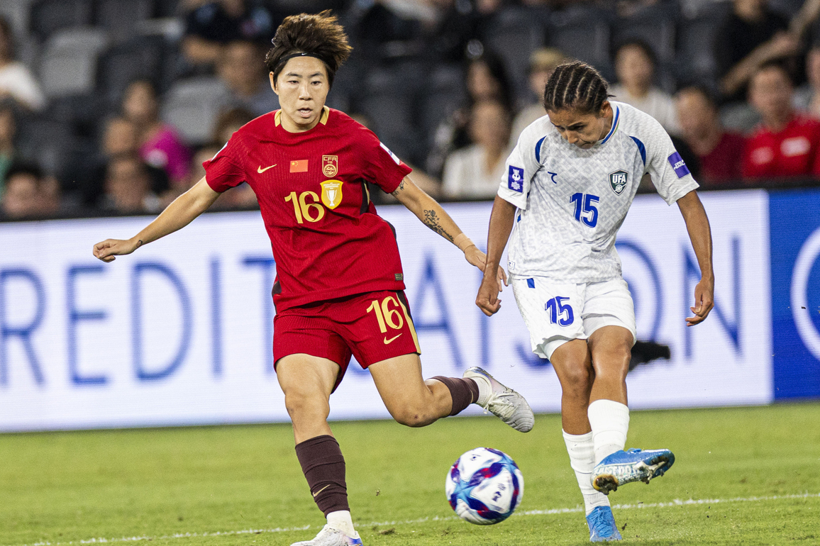 (SP)AUSTRALIA-SYDNEY-AFC-WOMEN'S ASIAN CUP-CHN VS UZB
