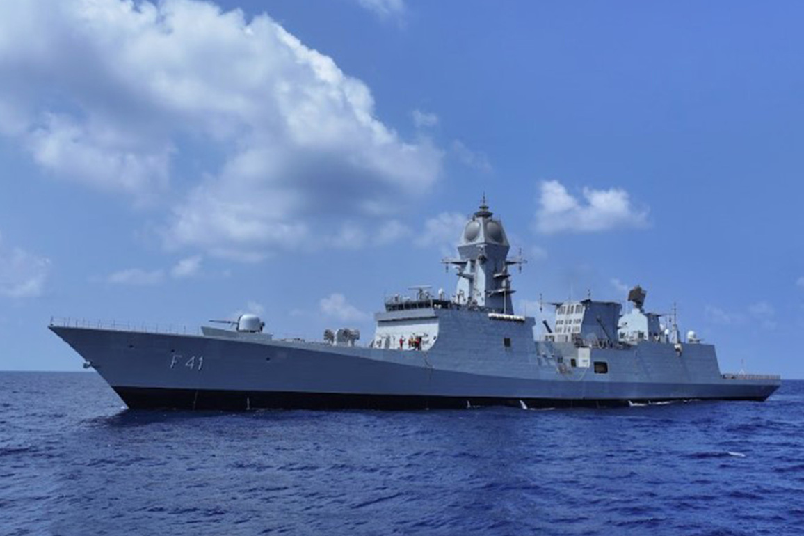 Indian Navy set to commission stealth frigate 'Taragiri'