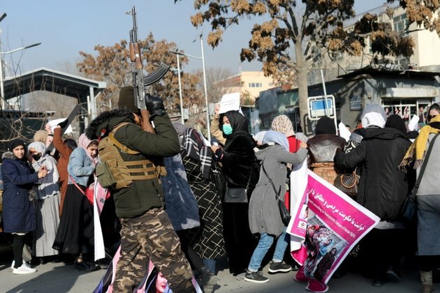 Taliban Disrupt Women&#039;s Protest of Education Ban