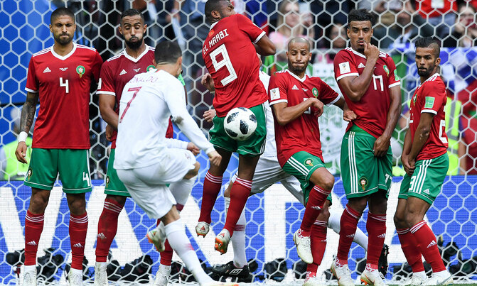Portugal's Cristiano Ronaldo sinks Morocco at World Cup Portugal's Cristiano Ronaldo sinks Morocco at World Cup