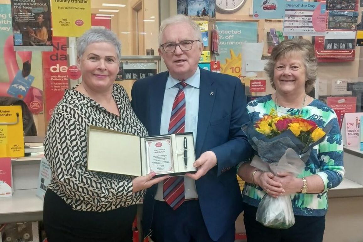 Popular Co Down postmaster who goes above and beyond bows out after 43 years