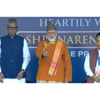 Sikkim: PM Modi inaugurates, lays foundation stone of development projects worth Rs 4,000 Cr