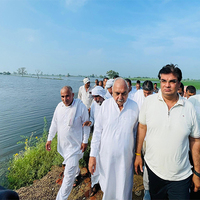 "Farmers' crops destroyed due to waterlogging, govt must ensure relief": Bhupinder Hooda