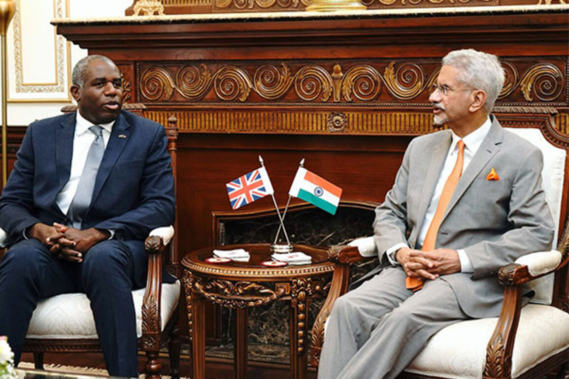 Jaishankar, British counterpart Lammy discuss Ukraine developments