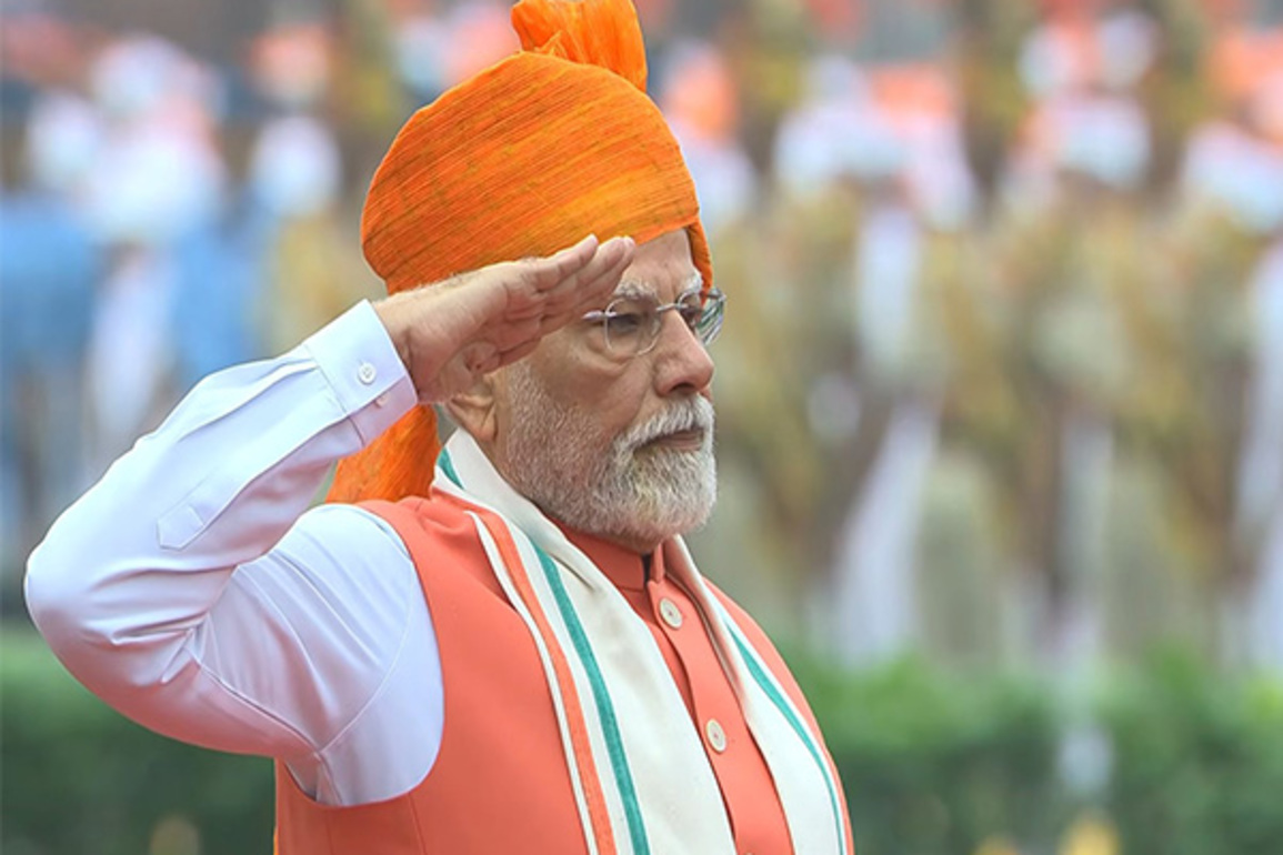 PM Modi breaks Indira Gandhi's record, delivering 12 consecutive Independence Day speeches