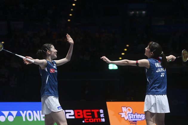 (SP)BRITAIN-BIRMINGHAM-BADMINTON-ALL ENGLAND OPEN CHAMPIONSHIPS-WOMEN'S DOUBLES
