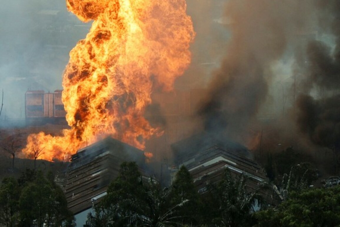 Over 100 injured in fire after gas pipeline explosion in Malaysia's Kuala Lumpur