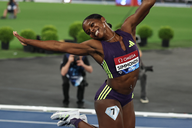 (SP)ITALY-ROME-ATHLETICS-DIAMOND LEAGUE-WOMEN'S 100M HURDLES