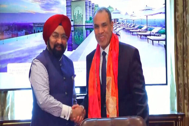 Rajya Sabha MP Vikramjit Singh Sahney meets Egyptian foreign minister to boost bilateral ties