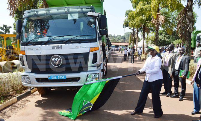 UNRA procures 108 trucks for road maintenance UNRA procures 108 trucks for road maintenance