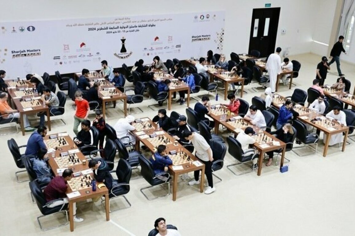 8th Sharjah International Chess Masters features 350 players