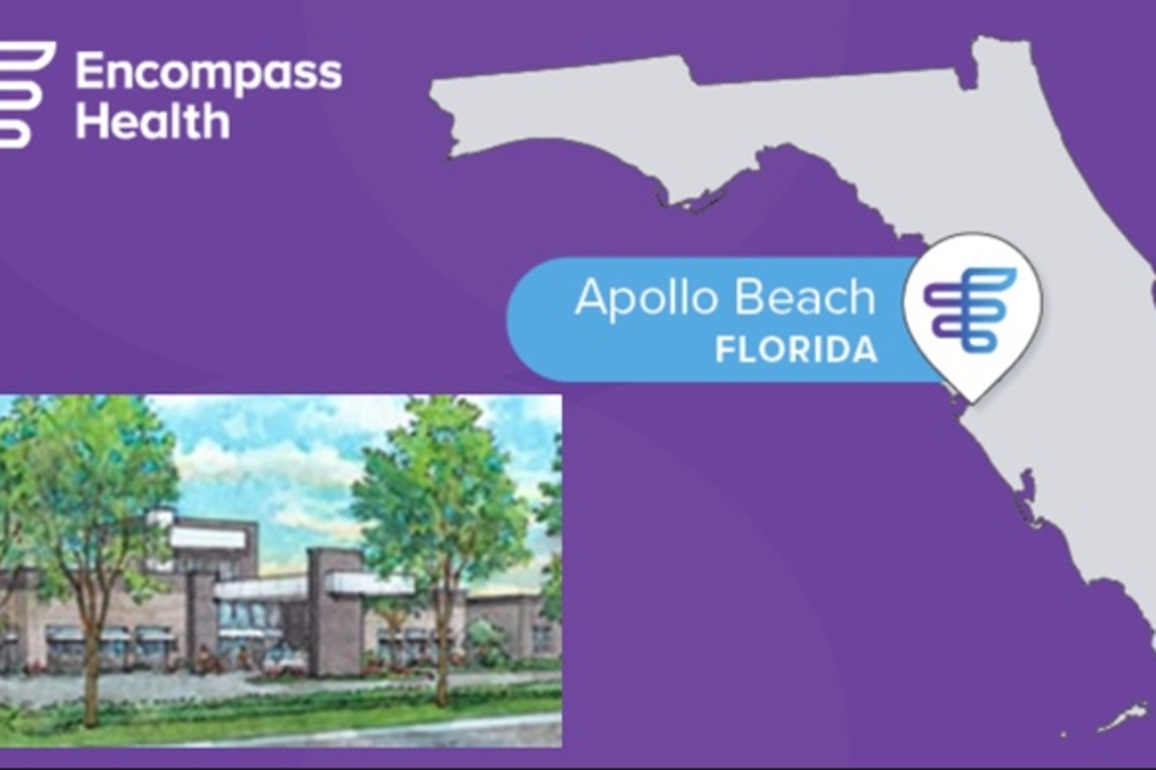 Plans to Build 50-Bed Inpatient Rehabilitation Hospital in Apollo Beach