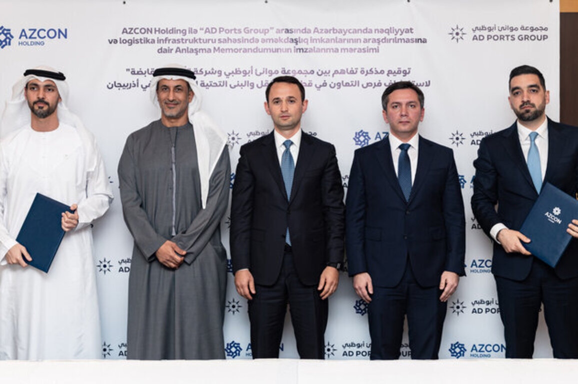 AD Ports Group, AZCON Holding sign MoU to explore collaboration in transport, logistics infrastructure